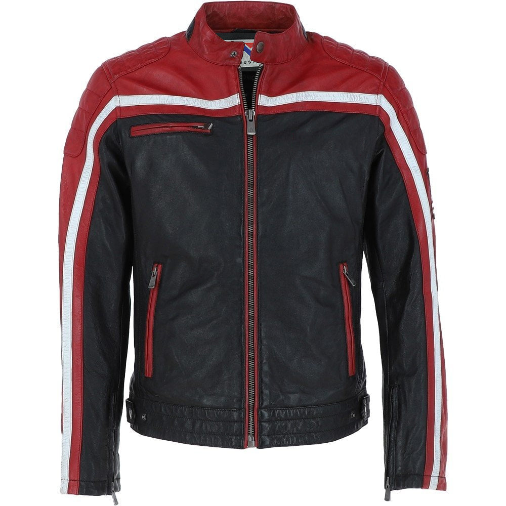 Mens leather jacket