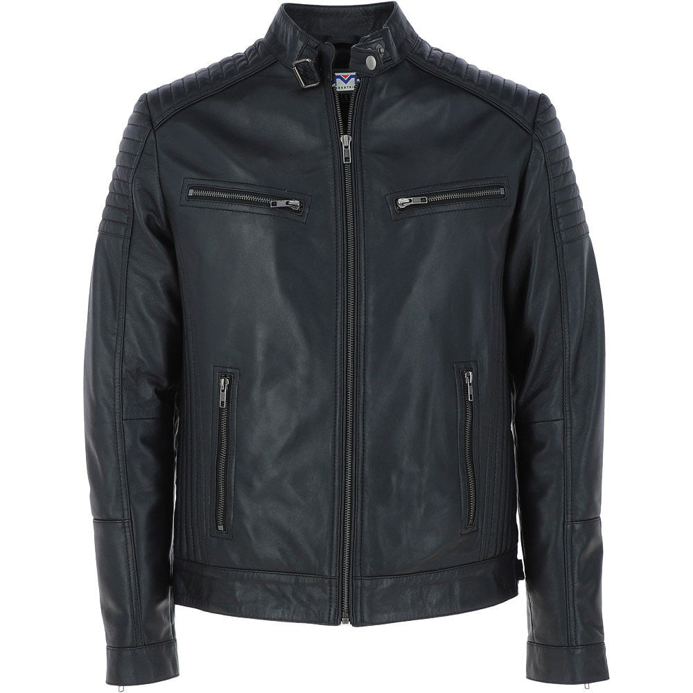 Black Leather Jacket Men