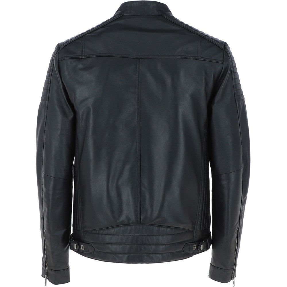 Black Leather Jacket Men