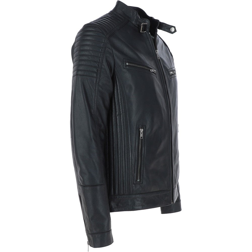 Black Leather Jacket Men